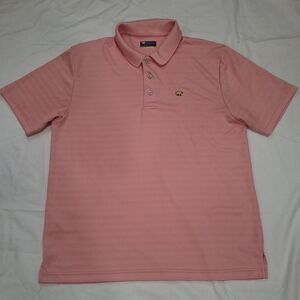 Men's Jaca Nicklaus Pink Polo Shirt Size L